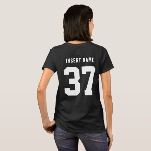 Personalized Front  Back Sport T_Shirt