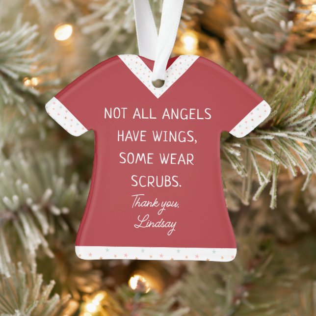 Personalized Frontline Christmas Ornament (Tree)