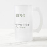 Personalized Frosted Mug at Zazzle