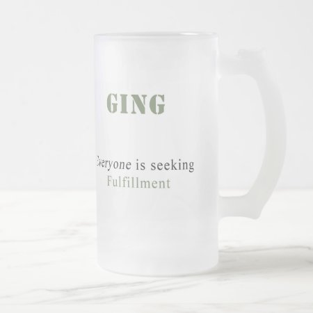 Personalized Frosted Mug