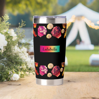 Personalized Frosty Sweet Pastry Insulated Tumbler