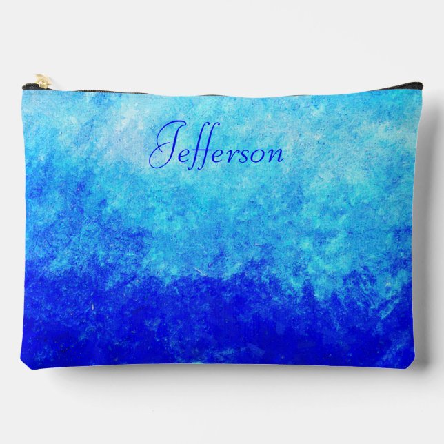 Personalized Frozen Accessory Pouch (Front)