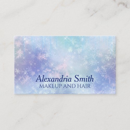Personalized Frozen Icicles Business Card