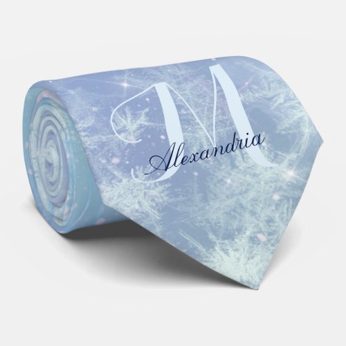 Personalized Frozen Icicles Neck Tie