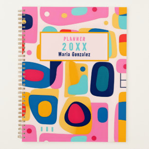 Personalized Fun Colorful 2025 Planner