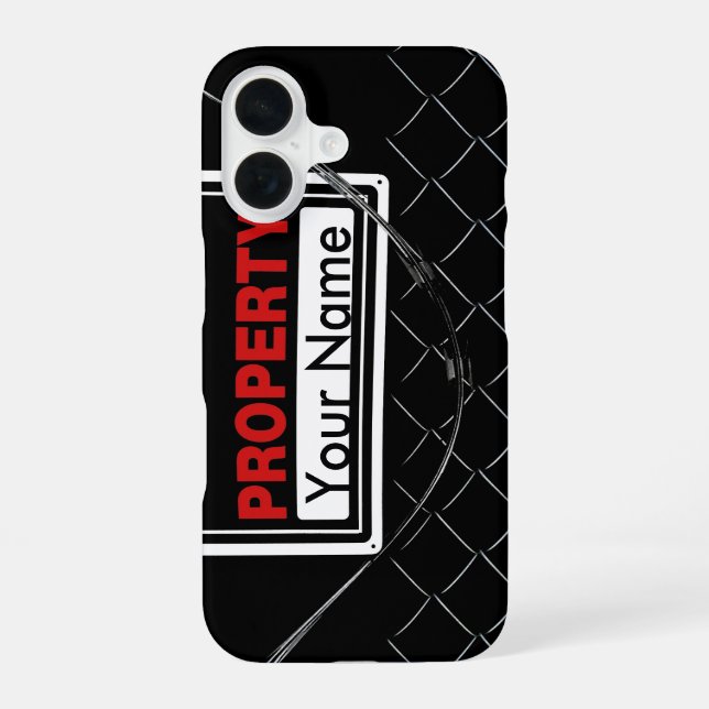 Personalized Fun Cool Unique Monogram Perfect Gift Iphone Case (Back)
