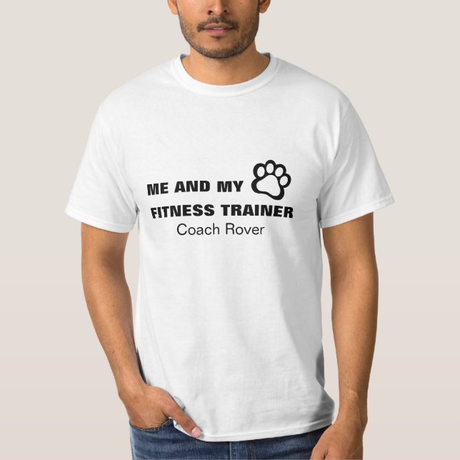 Personalized Fun Dog Lover T-Shirt (Front)