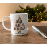 Personalized Fun Family Christmas 11 Photo Collage Coffee Mug<br><div class="desc">Personalized Fun Family Christmas 11 Photo Collage. Personalize this unique Christmas design template with 11 photos and family name. Perfect gift idea for the holiday season like Christmas in July and Christmas holiday in general.</div>