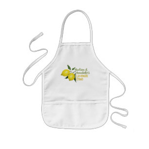 Personalized Fun Kids Lemonade Stand Kids' Apron
