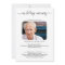 Personalized Funeral Announcement with Photo
