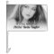Personalized Funeral Procession Hearse Photo