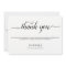 Personalized Funeral Thank You Card with Photo