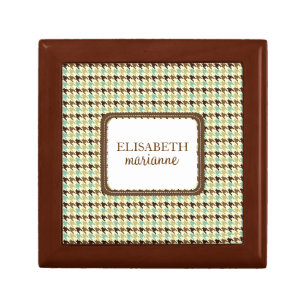Personalized Funky Chic Keepsake Box