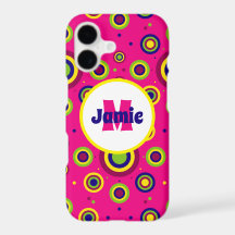 Personalized Funky Circles Pattern