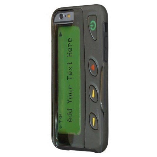 Personalized Funny 90s Old School Pager Case-Mate iPhone Case | Zazzle