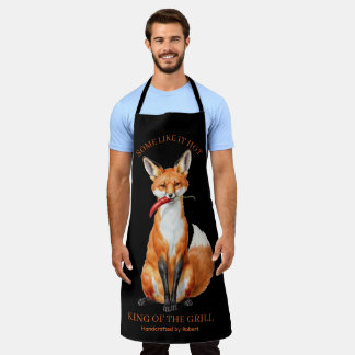 Personalized Funny BBQ Grilling Apron Men Gift