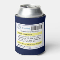 Personalized Funny Beer/Cider/Other Prescription