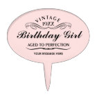 Personalized Funny Birthday Cake Topper