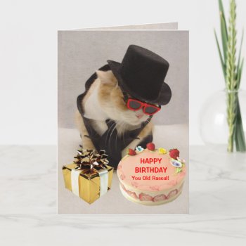 Personalized Funny Birthday Card by myrtieshuman at Zazzle