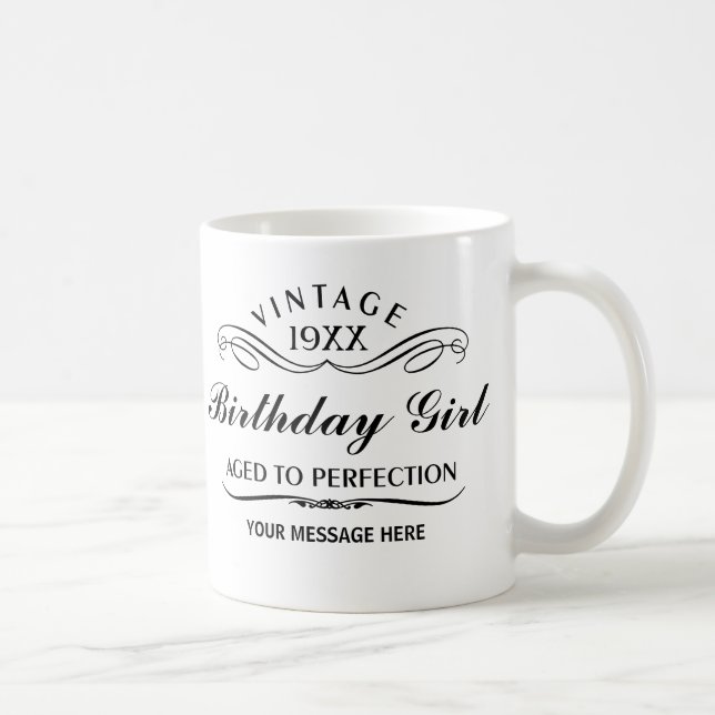 Personalized Funny Birthday Mug (Right)