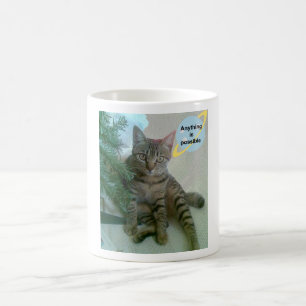 Personalized funny cat mugs