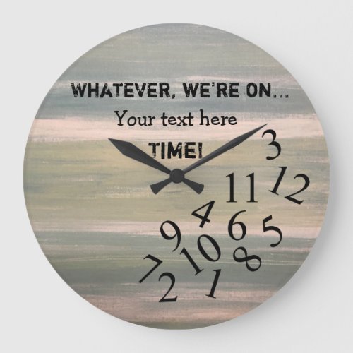 Personalized Funny Clock with Jumbled Numbers