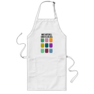 Personalized Funny Colorful Pickles With Dad Joke Long Apron