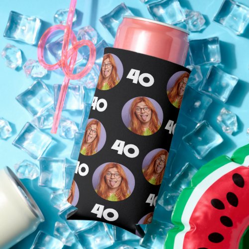 Personalized Funny Custom Birthday Party Favors Seltzer Can Cooler