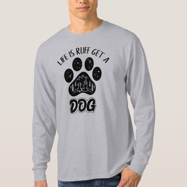 Personalized Funny Dog Quote Designs T-Shirt (Front)