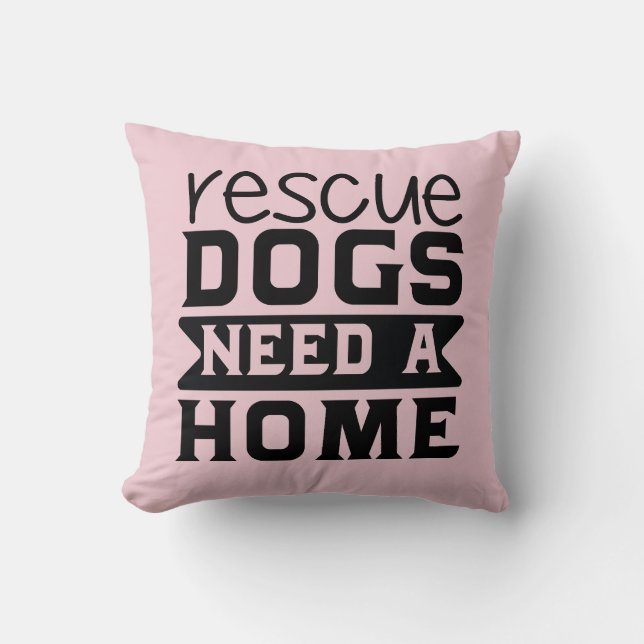 Personalized Funny Dog Quote Designs Throw Pillow (Front)