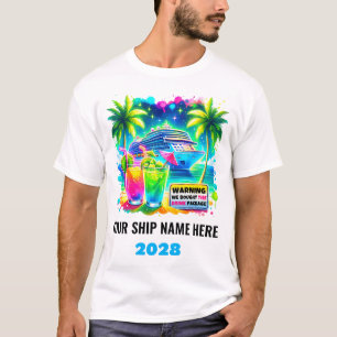 Personalized Funny Drink Package Cruise T-Shirts