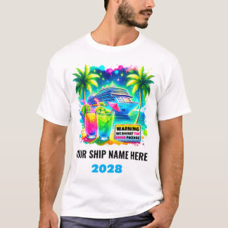 Personalized Funny Drink Package Cruise T-Shirts