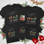 Personalized Funny Face Photo Christmas Elf Family T-Shirt<br><div class="desc">Get into the festive spirit with our Family Custom Elf Face Matching Shirt for Christmas! Personalize each shirt with adorable elf designs, and add your family’s faces to make it uniquely yours. These matching shirts are perfect for holiday gatherings, family photos, or cozy Christmas mornings. Celebrate Christmas in style with...</div>