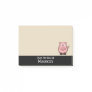 Personalized Funny Fat Pink Pig Post-it Notes