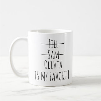 Personalized Funny Favorite Child Mug, funny gift Coffee Mug