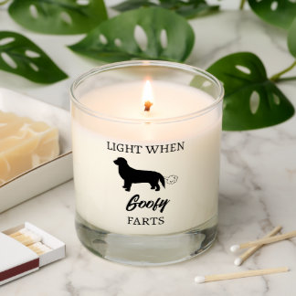 Personalized Funny Golden Retriever Farts Scented Candle