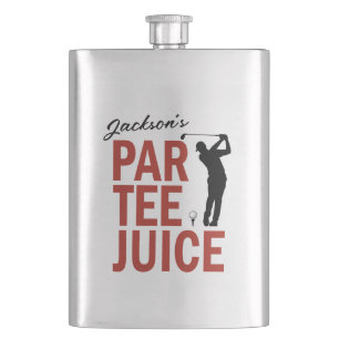 Personalized Funny Golf Par Tee Juice Flask
