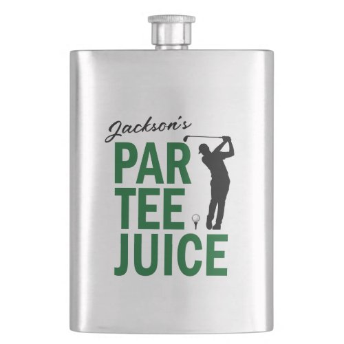 Personalized Funny Golf Par Tee Juice Flask