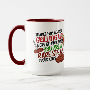 Personalized Funny Grill Chef Daddy Mug