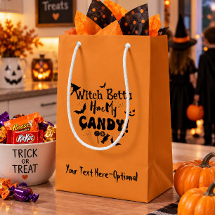 Personalized Funny Halloween Party/Gift Bags