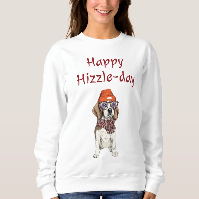 personalized funny hoiday sweatshirt (Front)