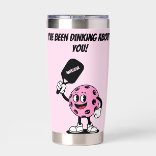Personalized funny I've been dinking about you Insulated Tumbler