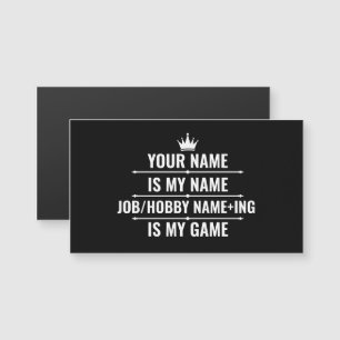 Personalized Funny Job and Hobby Name
