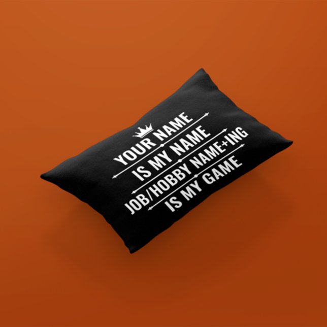 Personalized Funny Job and Hobby Name Pillow Case (Creator Uploaded)