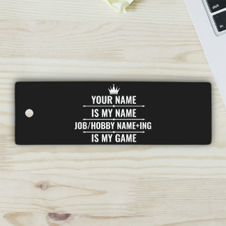 Personalized Funny Job and Hobby Name Ruler