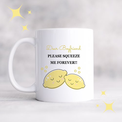 Personalized Funny Lemon Coffee Mug