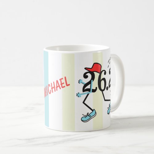 PERSONALIZED Funny Marathon 262  Gift for Runner Coffee Mug