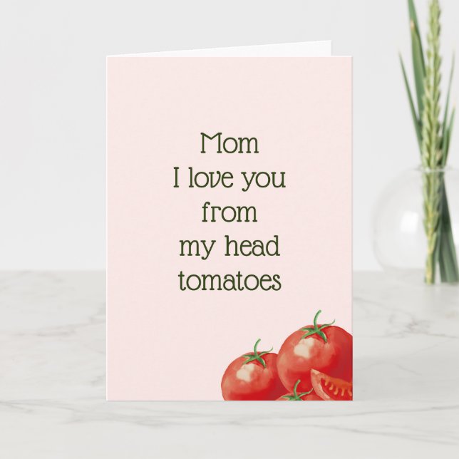 Personalized Funny Mom, Grandma Mothers Day Card (Front)