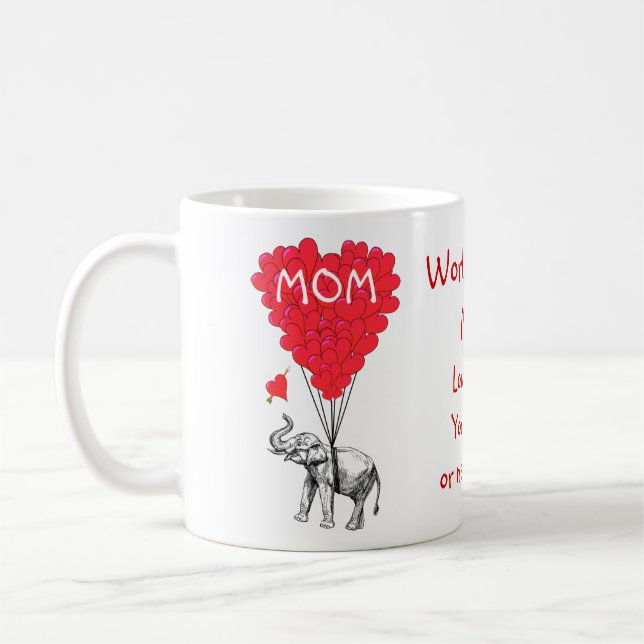 Personalized funny mothers day coffee mug (Left)