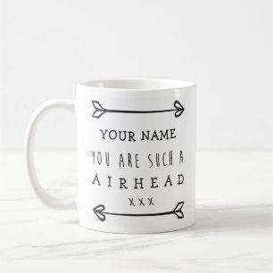Personalized Funny Mug - Airhead